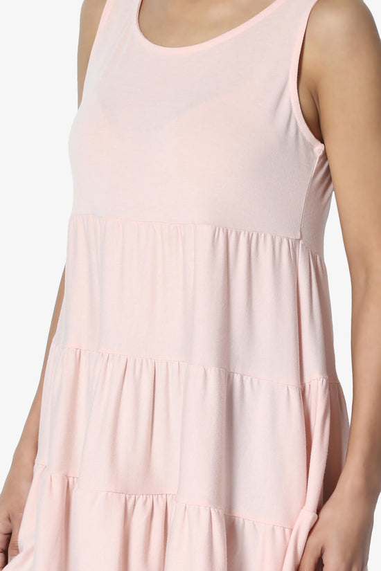 Maiika Sleeveless Tiered Ruffle Top DUSTY CORAL_5