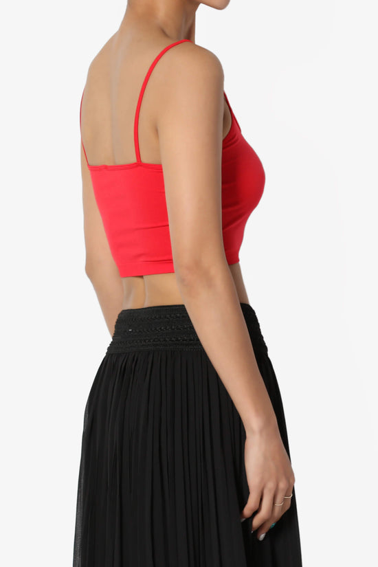 Malta Seamless Strappy Bralette RED_4