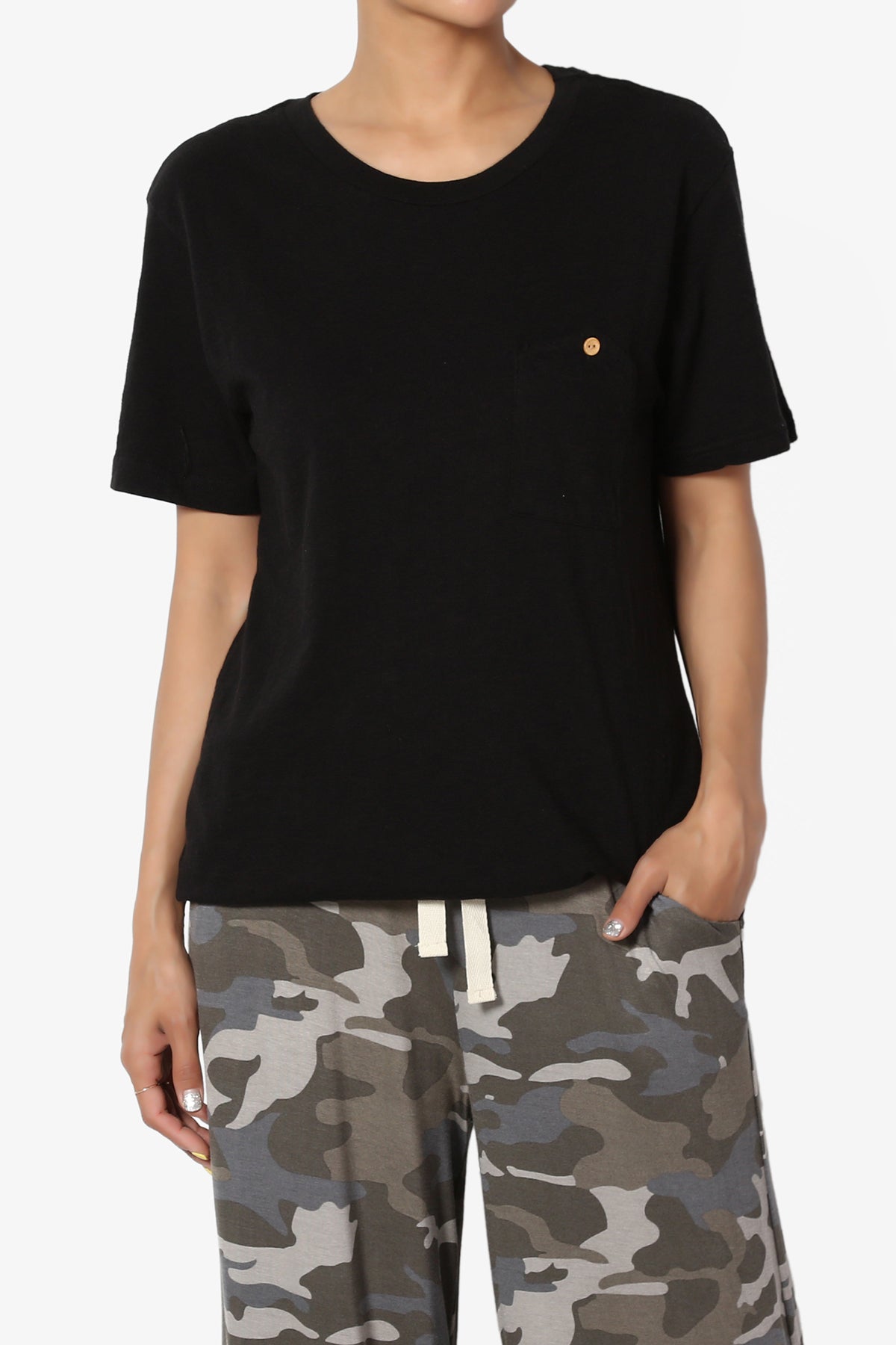 Korie Lettering Short Sleeve Tee