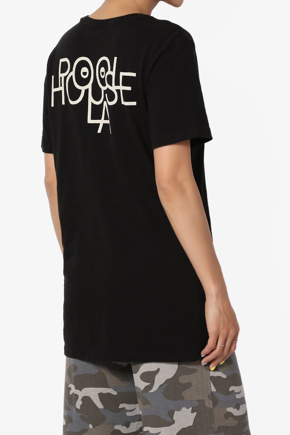 Korie Lettering Short Sleeve Tee