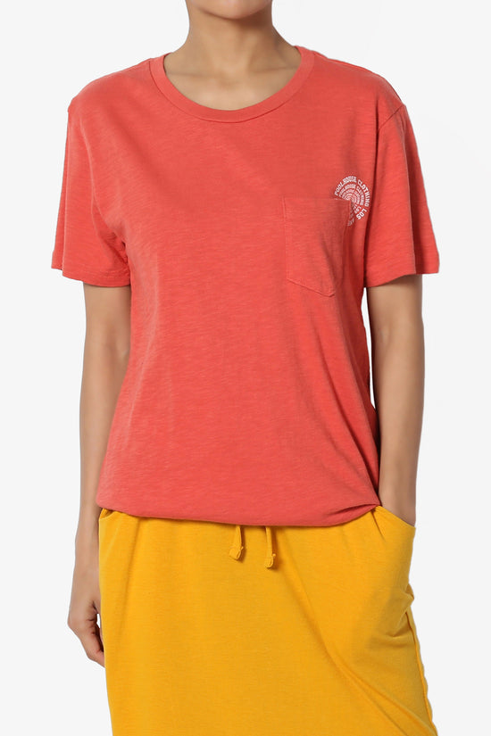 Yelina Patch Pocket Short Sleeve Tee