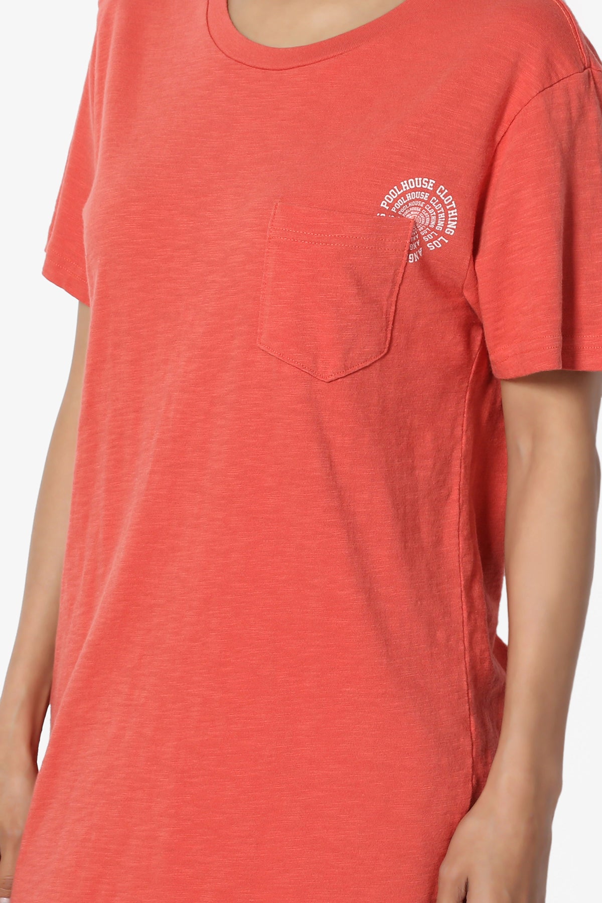 Yelina Patch Pocket Short Sleeve Tee