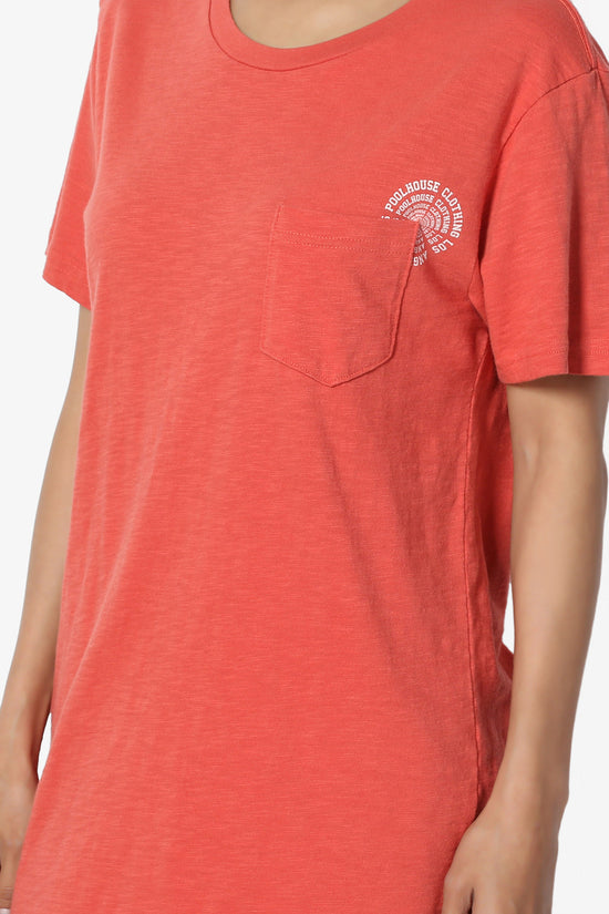 Yelina Patch Pocket Short Sleeve Tee