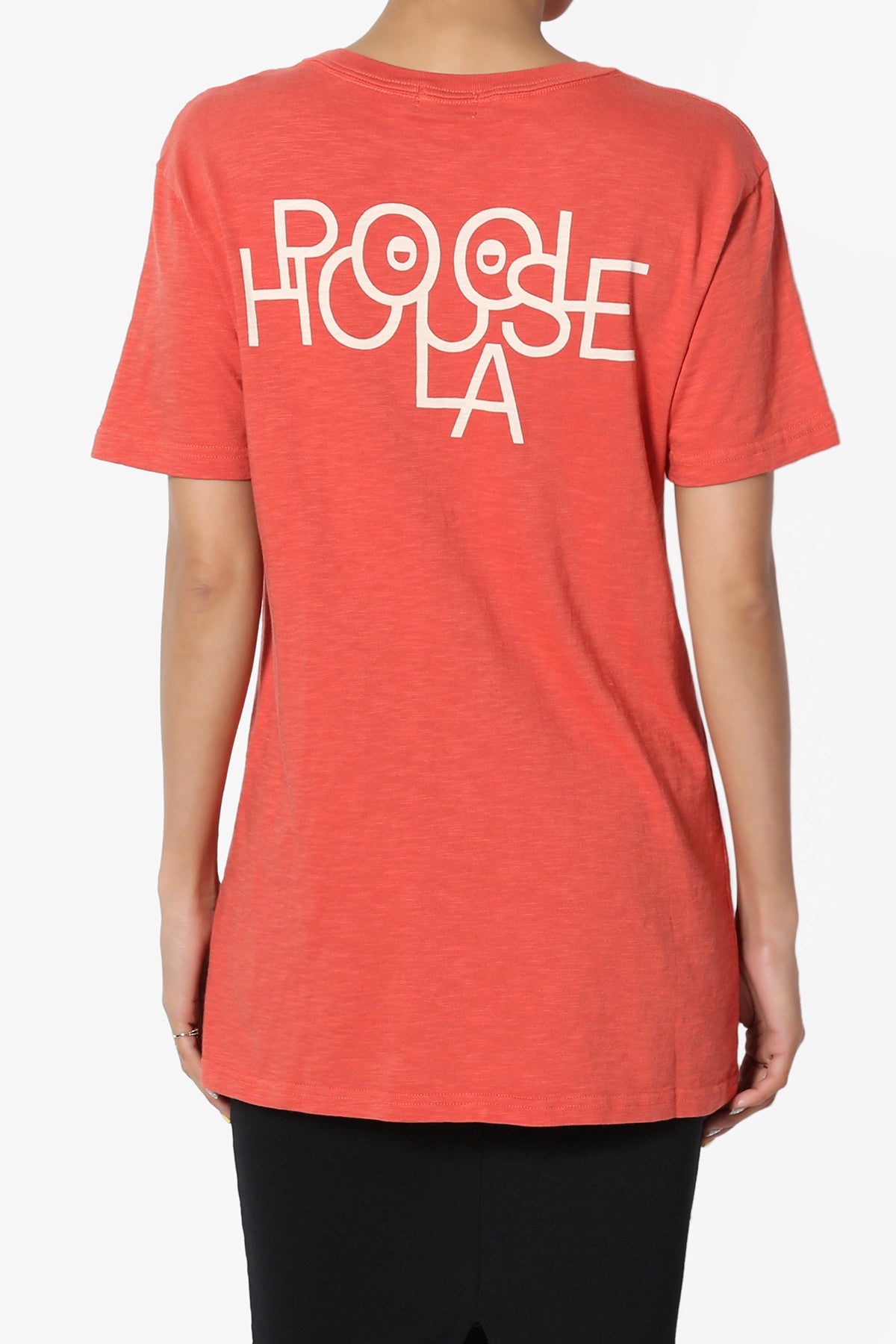 Korie Lettering Short Sleeve Tee