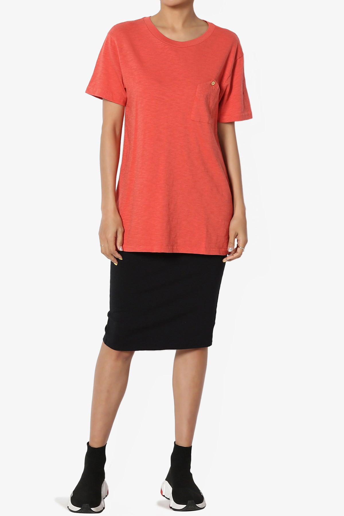 Korie Lettering Short Sleeve Tee