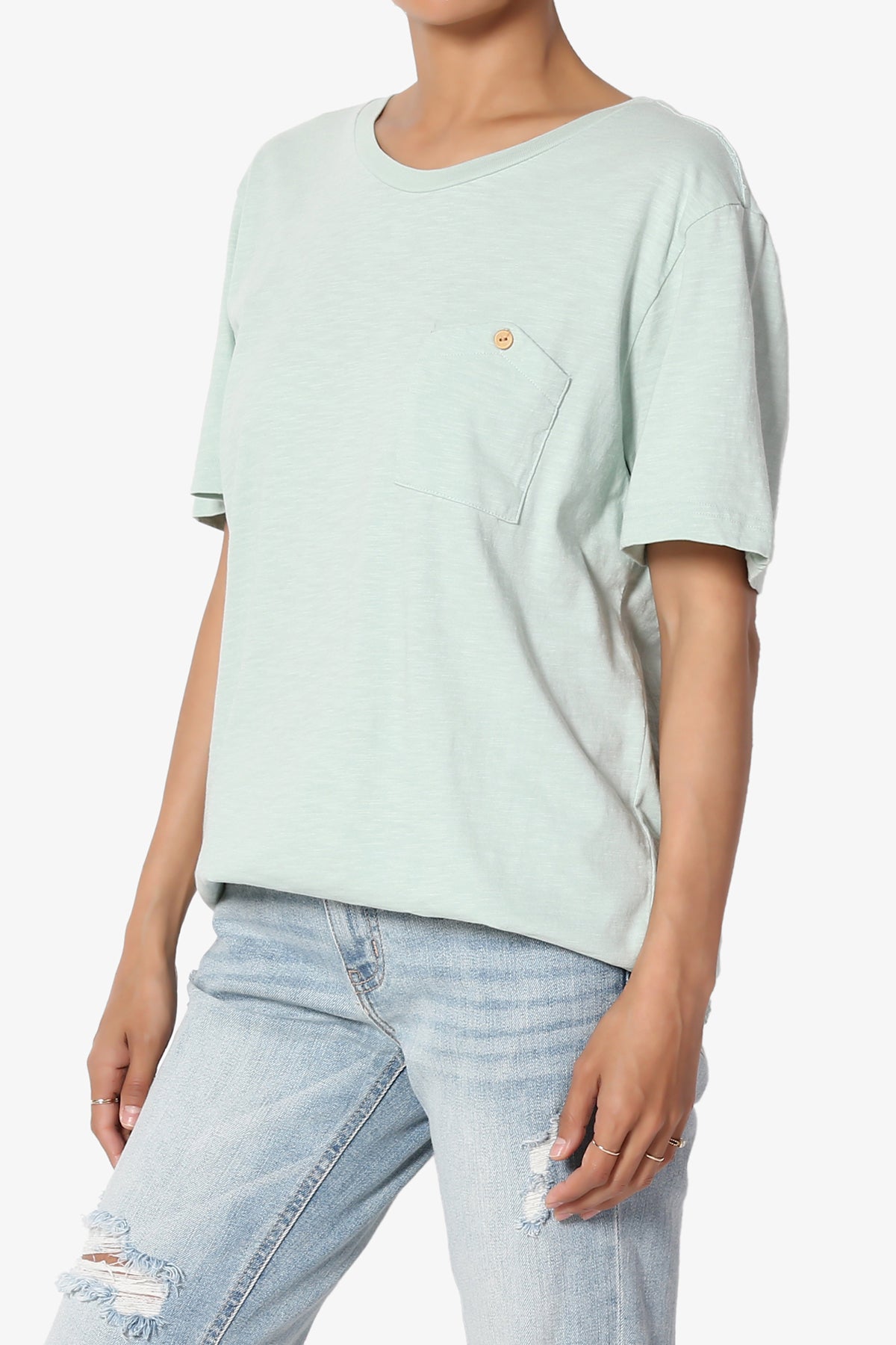 Korie Chest Pocket Short Sleeve Tee