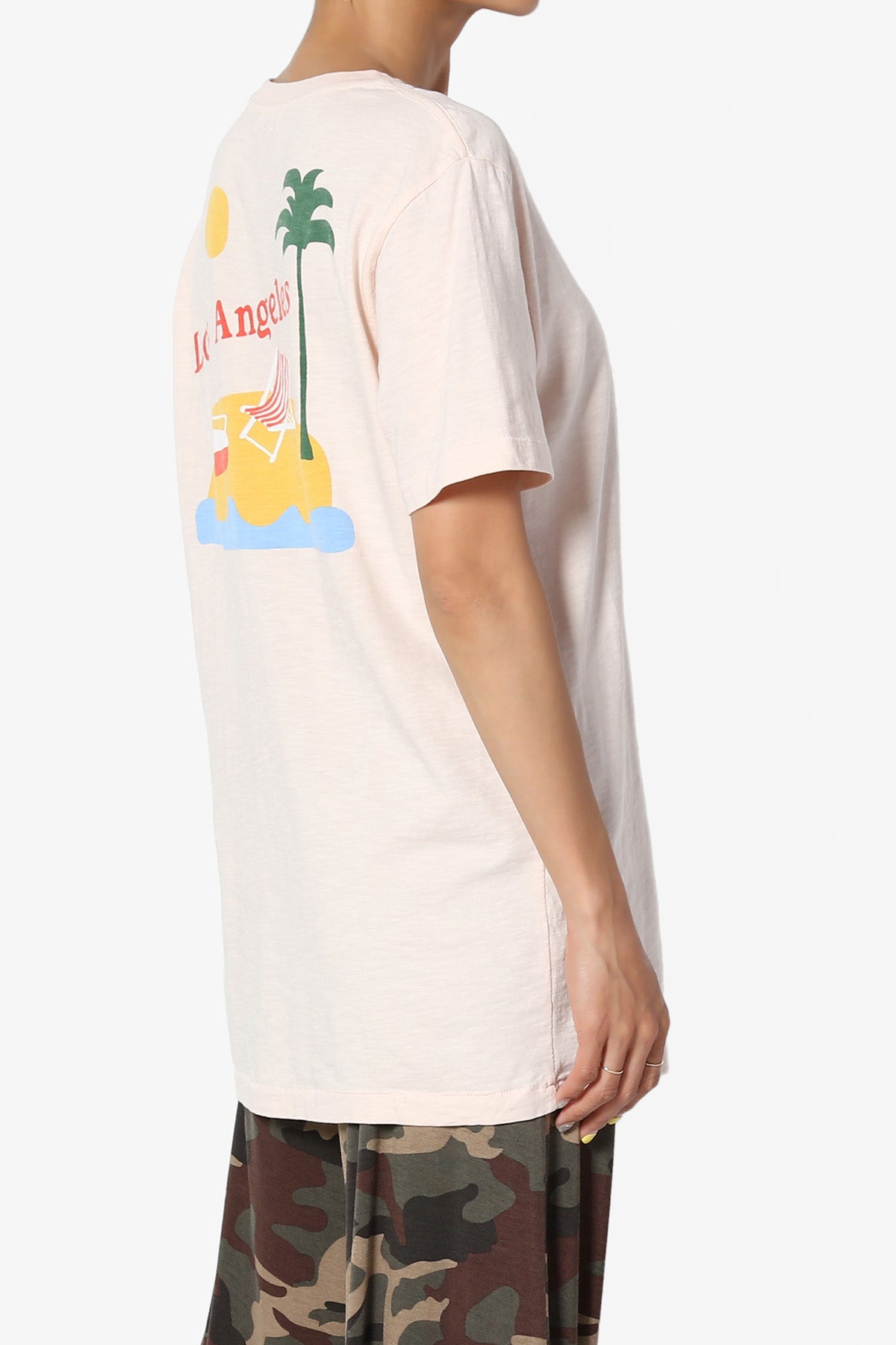 Los Angeles Beach Short Sleeve Tee