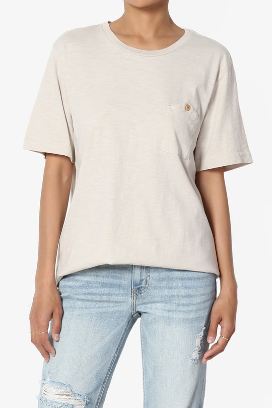 Korie Chest Pocket Short Sleeve Tee