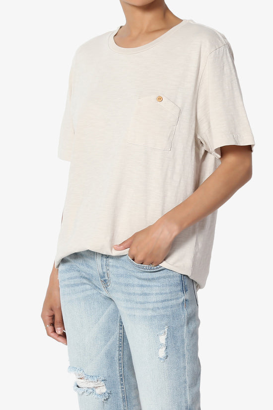 Korie Chest Pocket Short Sleeve Tee