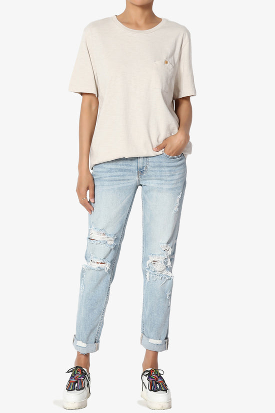 Korie Chest Pocket Short Sleeve Tee