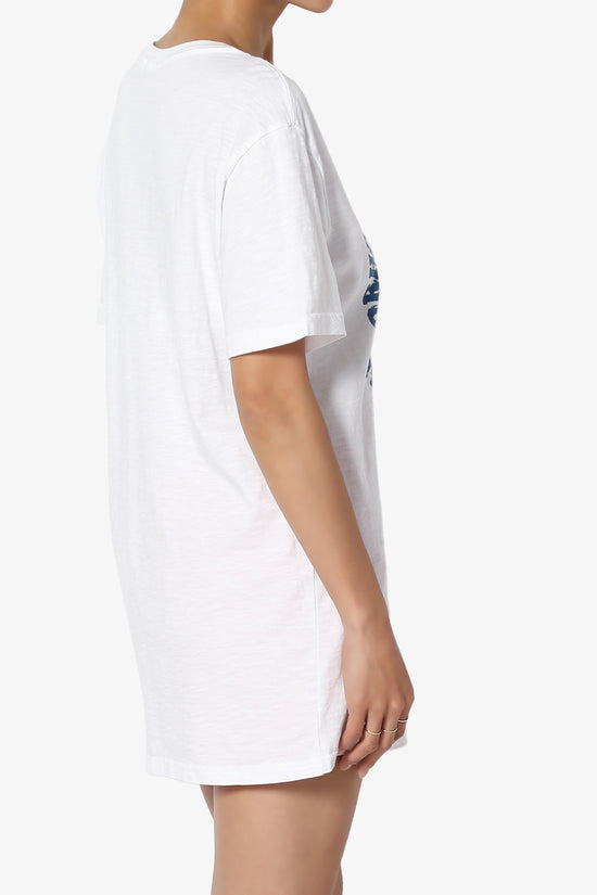 BASKETBALL Print Short Sleeve Tee