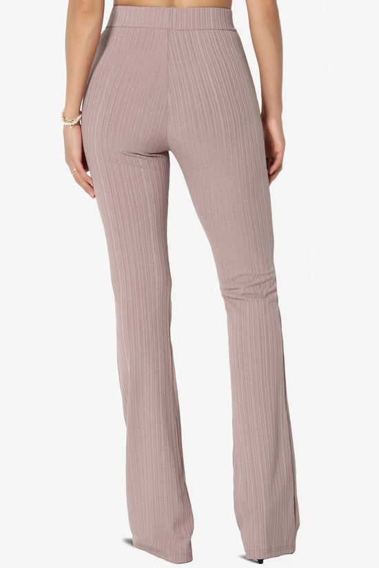 Lotto Rib High Rise Flared Pants