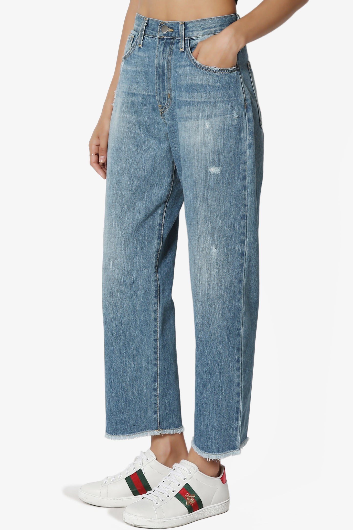 Tommi 90' Loose Fit Crop Jeans - TheMogan