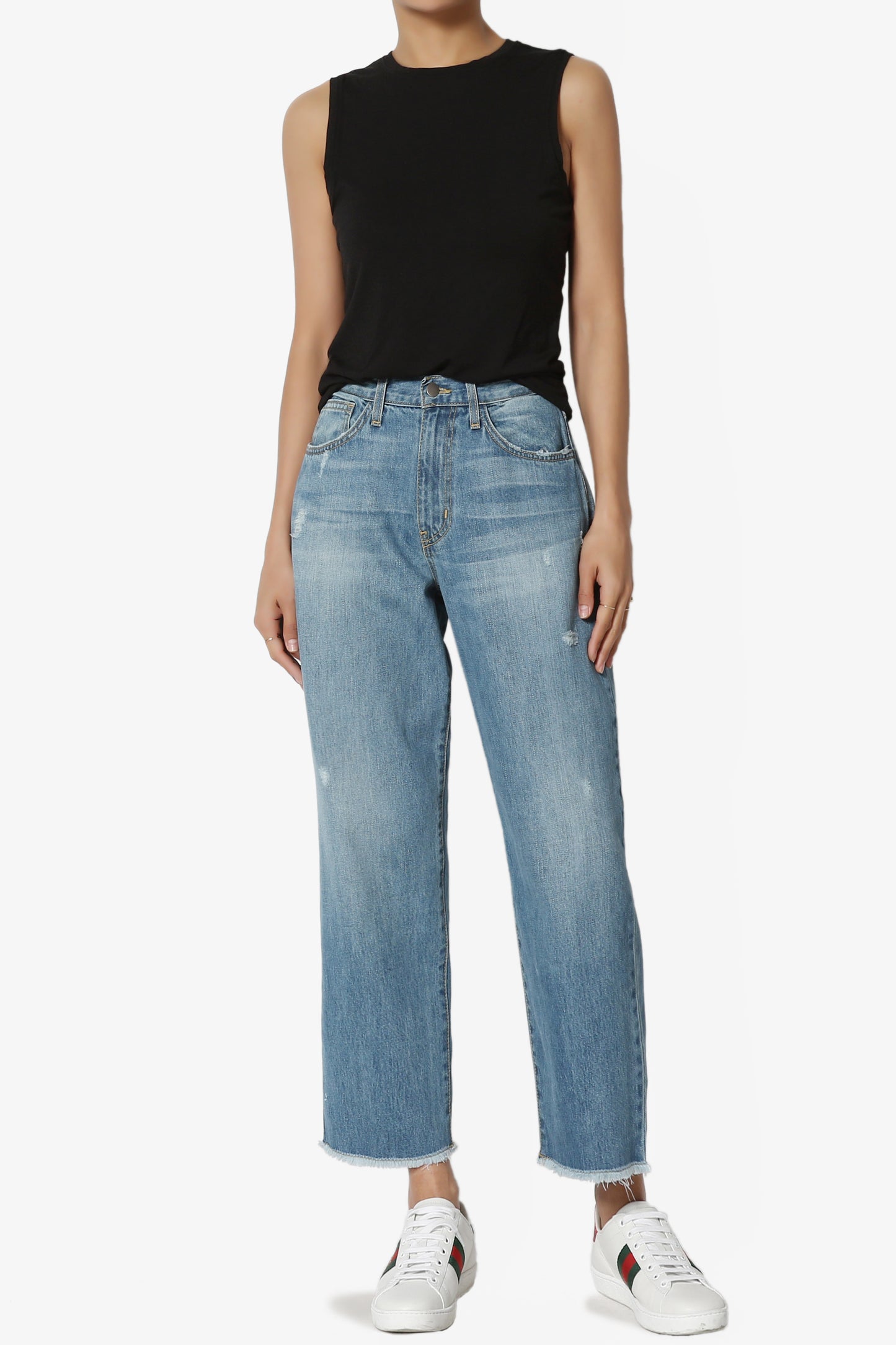 Tommi 90' Loose Fit Crop Jeans - TheMogan