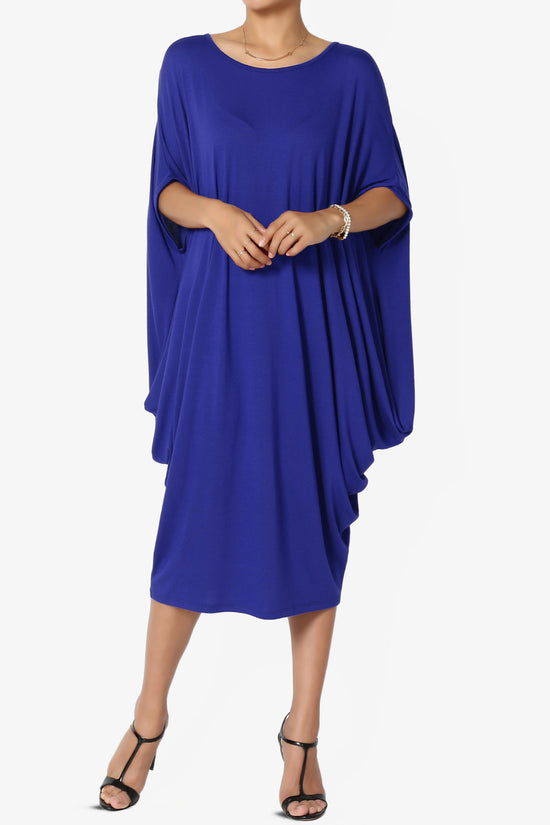 Kandi Loose Batwing Draped Dress