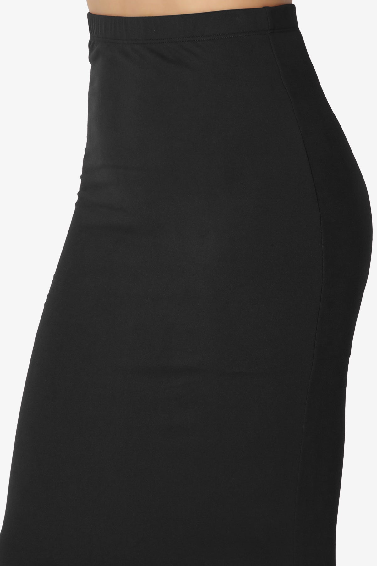 Joey Padded Shoulder Tank Top & Midi Pencil Skirt SET