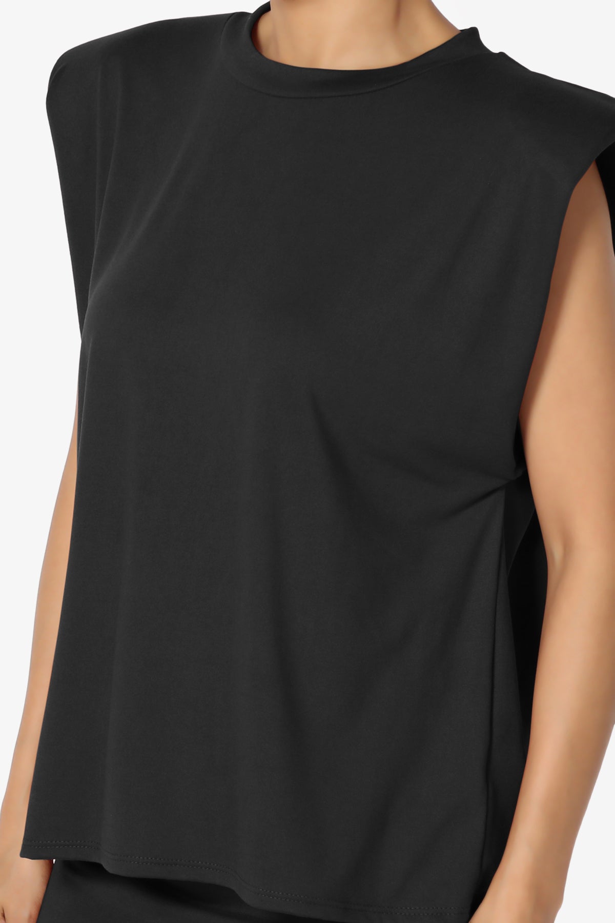 Joey Power Padded Shoulder Tank Top