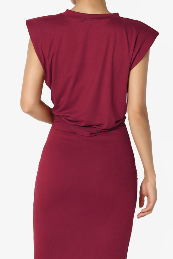 Joey Power Padded Shoulder Tank Top