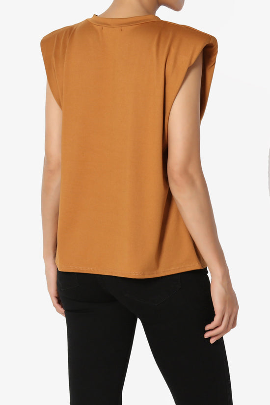 Joey Power Padded Shoulder Tank Top