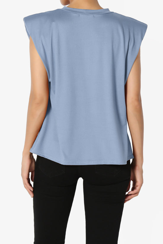 Joey Power Padded Shoulder Tank Top