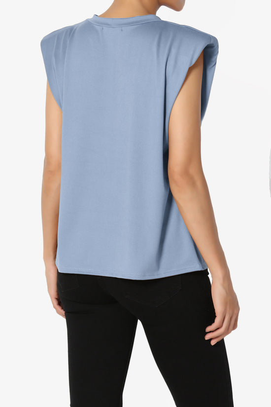Joey Power Padded Shoulder Tank Top