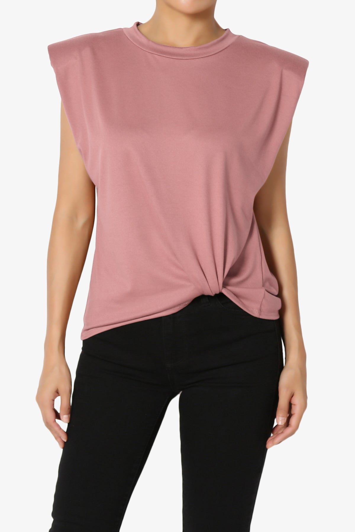 Joey Power Padded Shoulder Tank Top