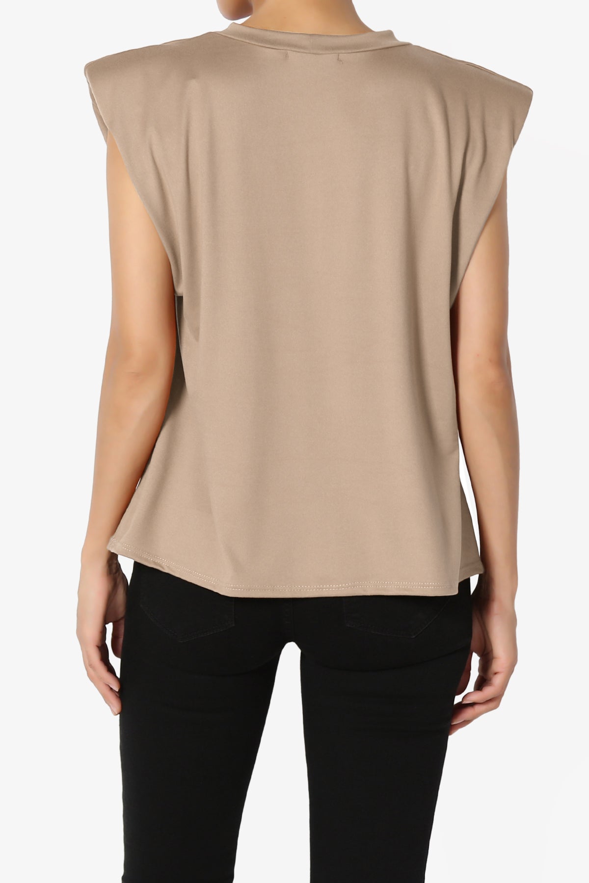 Joey Power Padded Shoulder Tank Top