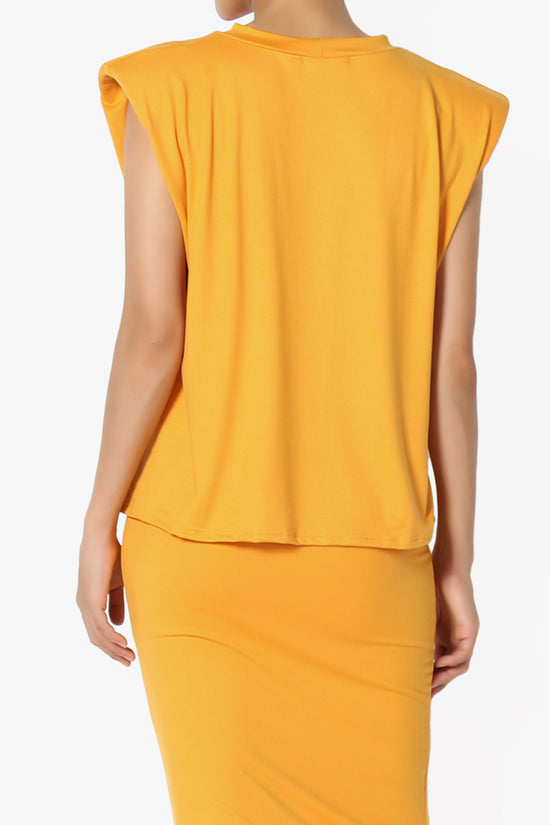 Joey Power Padded Shoulder Tank Top