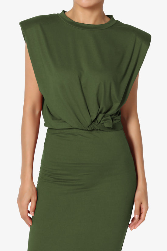 Joey Power Padded Shoulder Tank Top