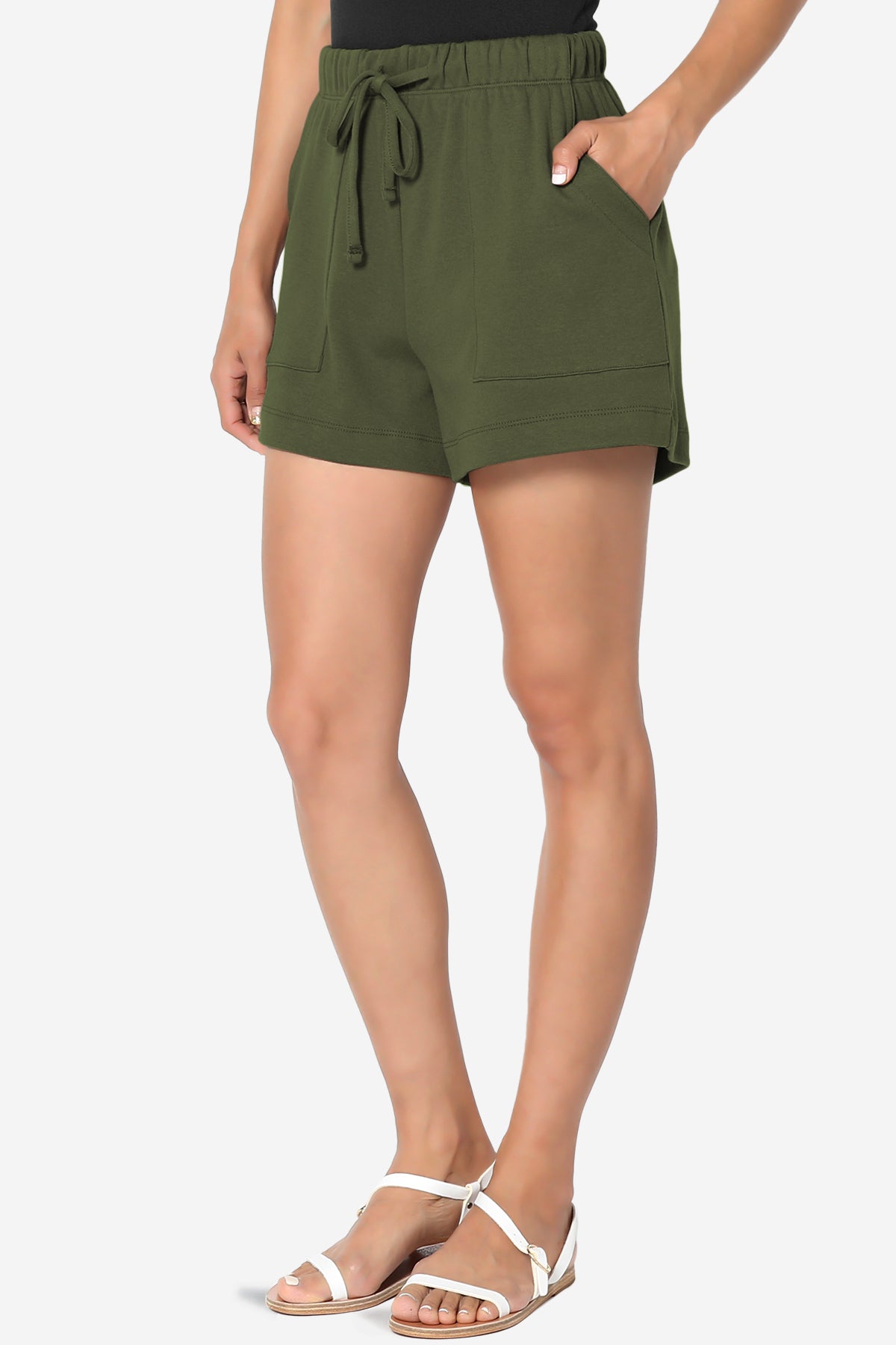 Ritz Drawstring Sweat Shorts PLUS