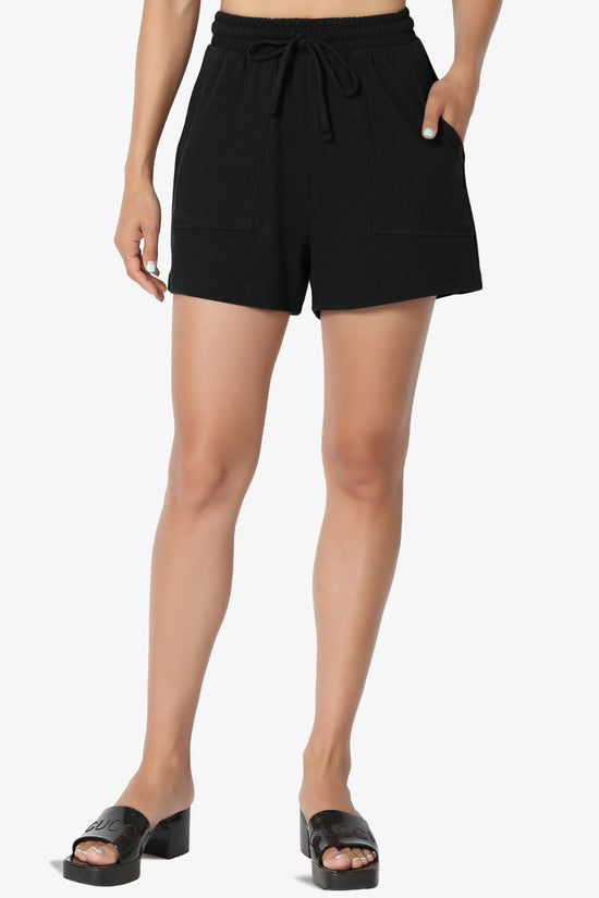 Harlin Drawstring Cotton Shorts