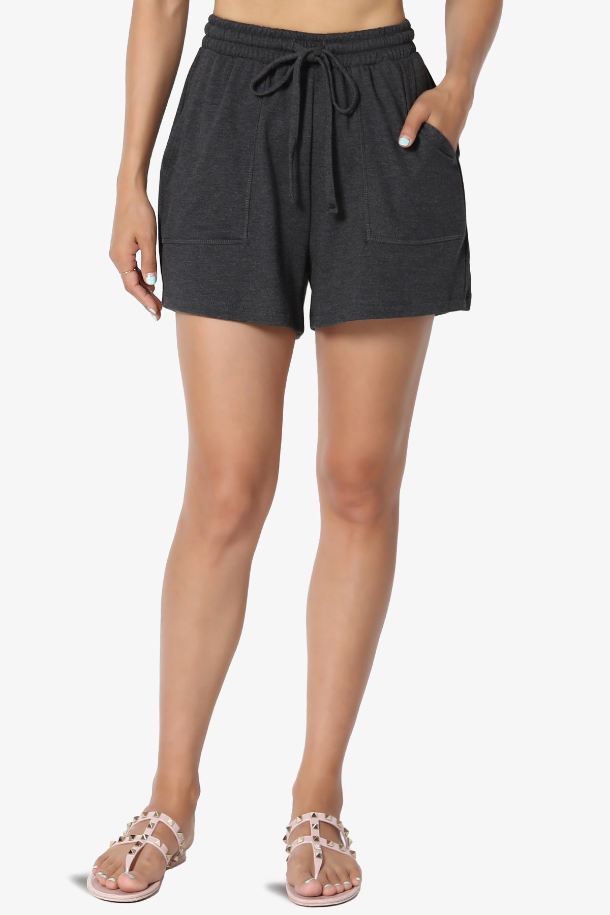 Harlin Drawstring Cotton Shorts