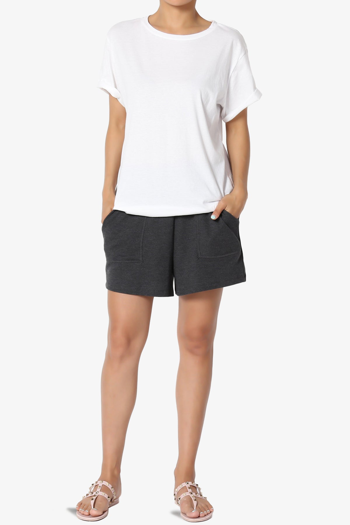 Harlin Drawstring Cotton Shorts