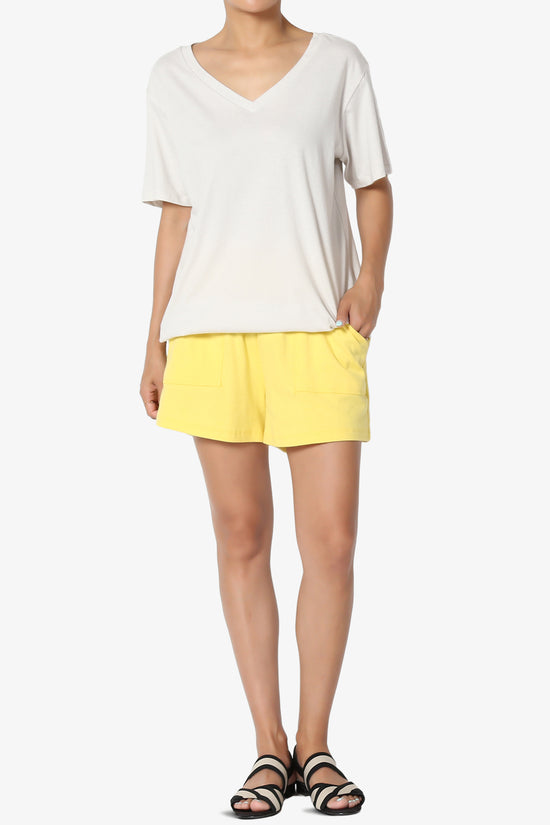 Harlin Drawstring Cotton Shorts