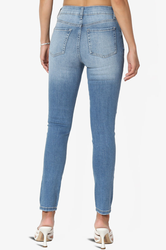 Louella High Rise Stretch Skinny Jeans in Medium