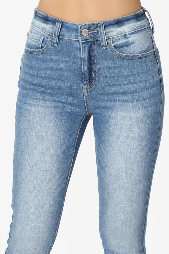 Louella High Rise Stretch Skinny Jeans in Medium