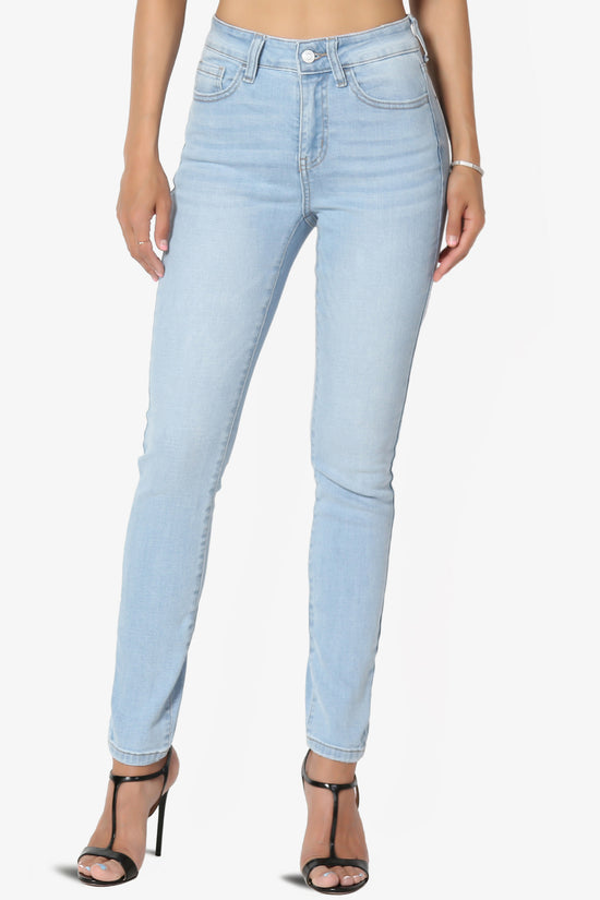Louella High Rise Stretch Skinny Jeans in Super Light