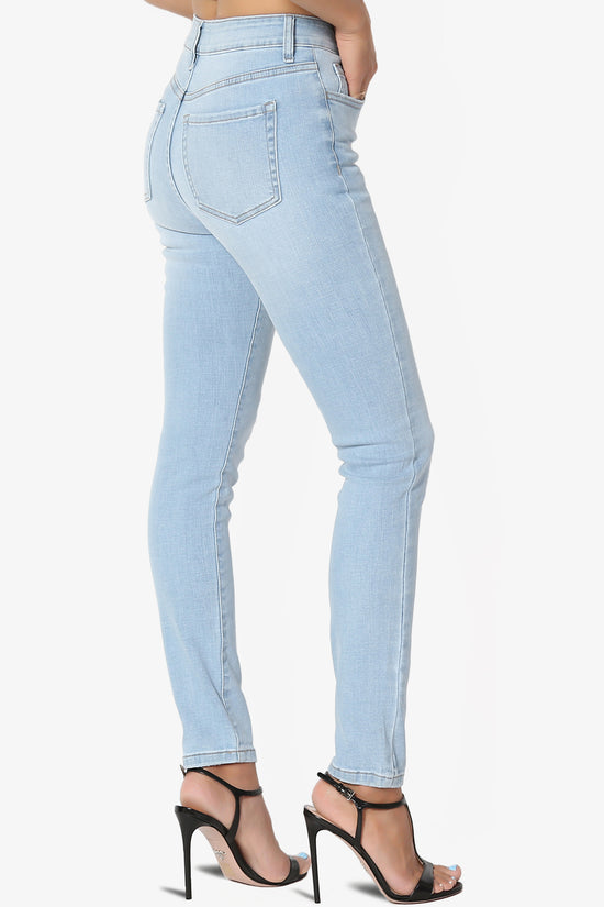 Louella High Rise Stretch Skinny Jeans in Super Light