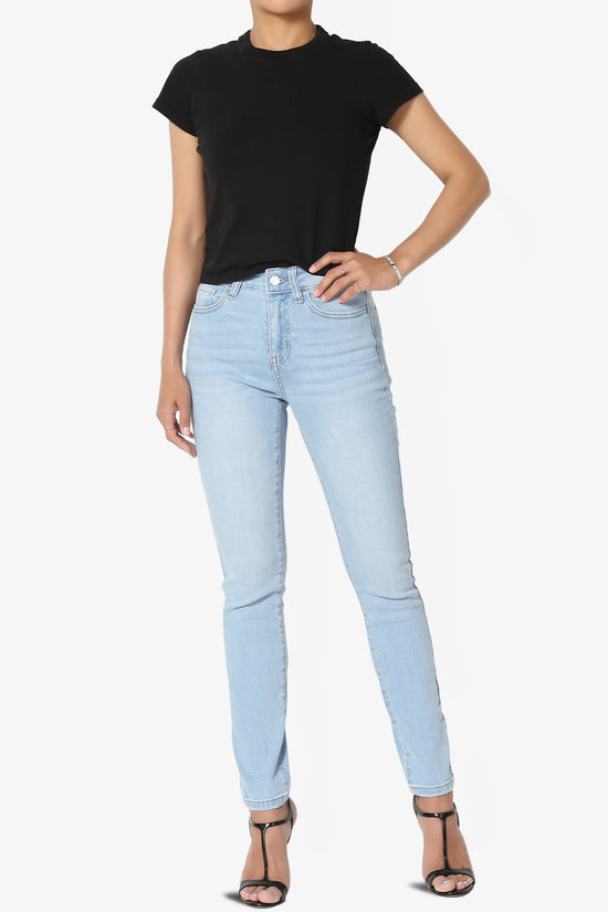Louella High Rise Stretch Skinny Jeans in Super Light