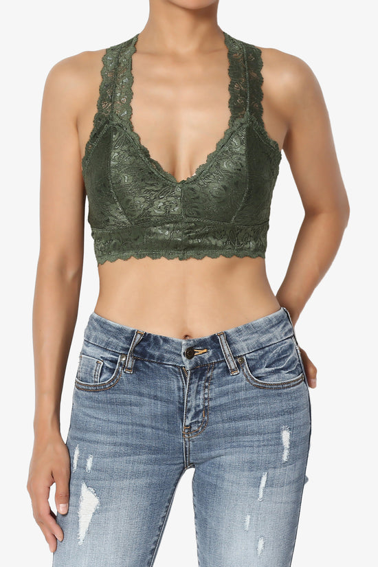 Baja Lace Crop Tank Top