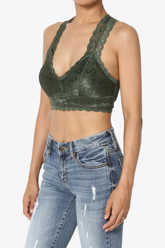 Baja Lace Crop Tank Top PLUS
