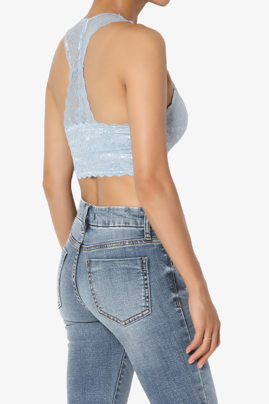 Baja Lace Crop Tank Top PLUS