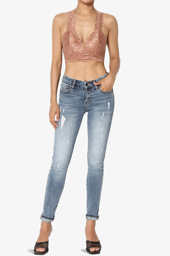 Baja Lace Crop Tank Top