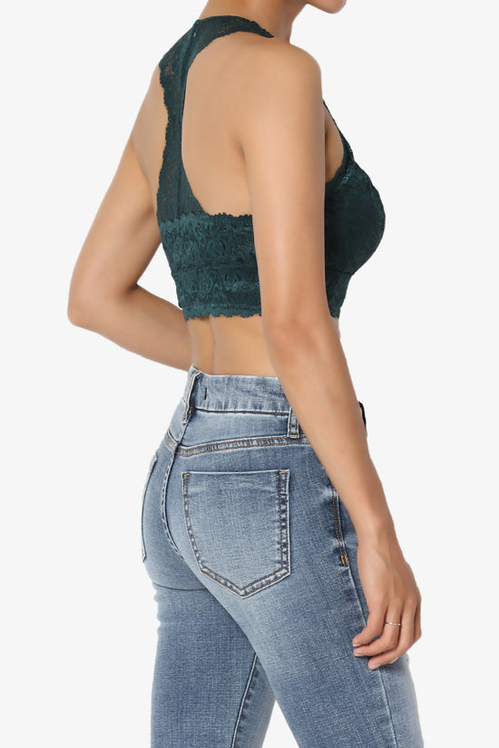 Baja Lace Crop Tank Top
