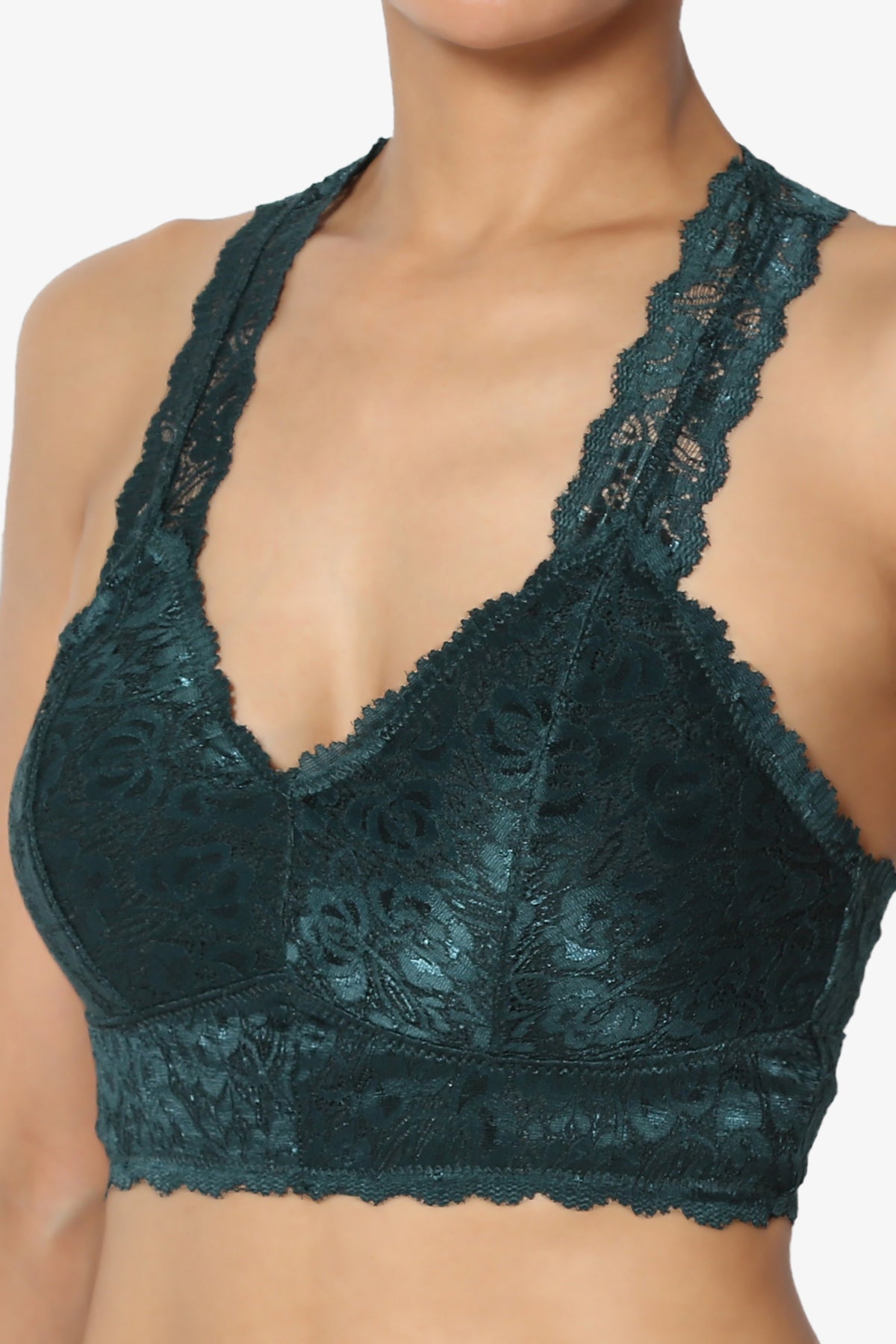 Baja Lace Crop Tank Top