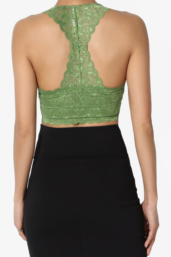 Baja Lace Crop Tank Top
