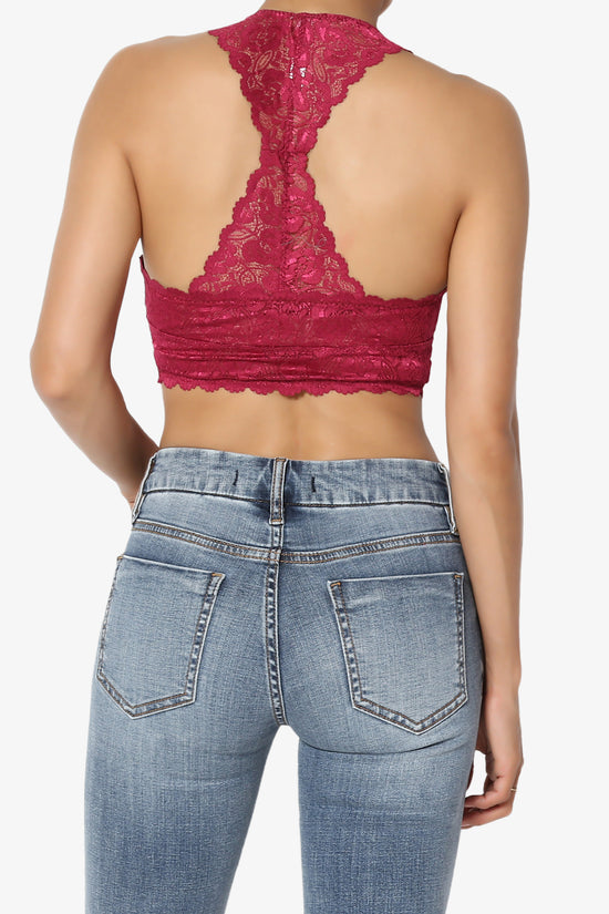 Baja Lace Crop Tank Top PLUS