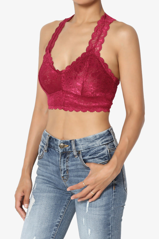 Baja Lace Crop Tank Top PLUS