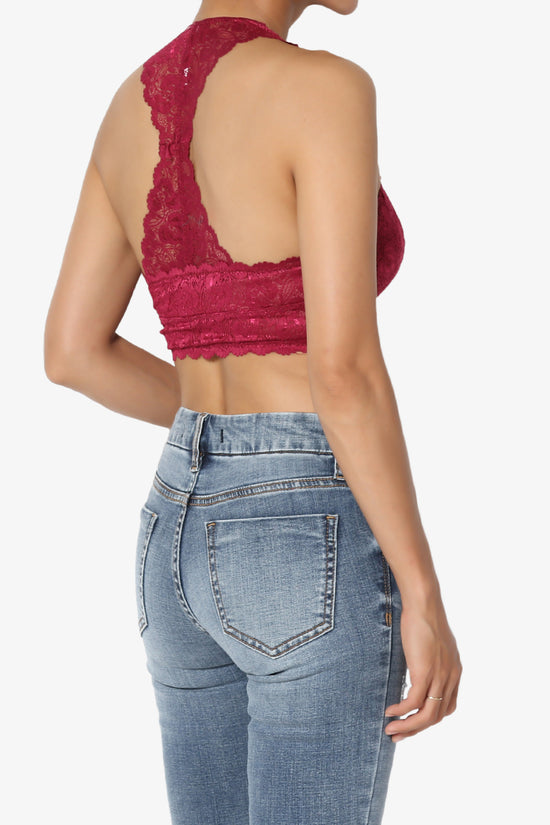 Baja Lace Crop Tank Top PLUS