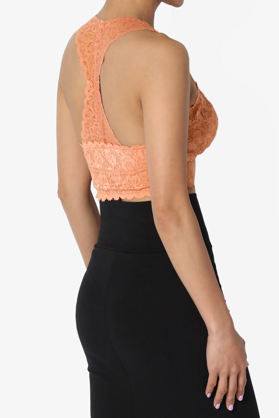 Baja Lace Crop Tank Top PLUS